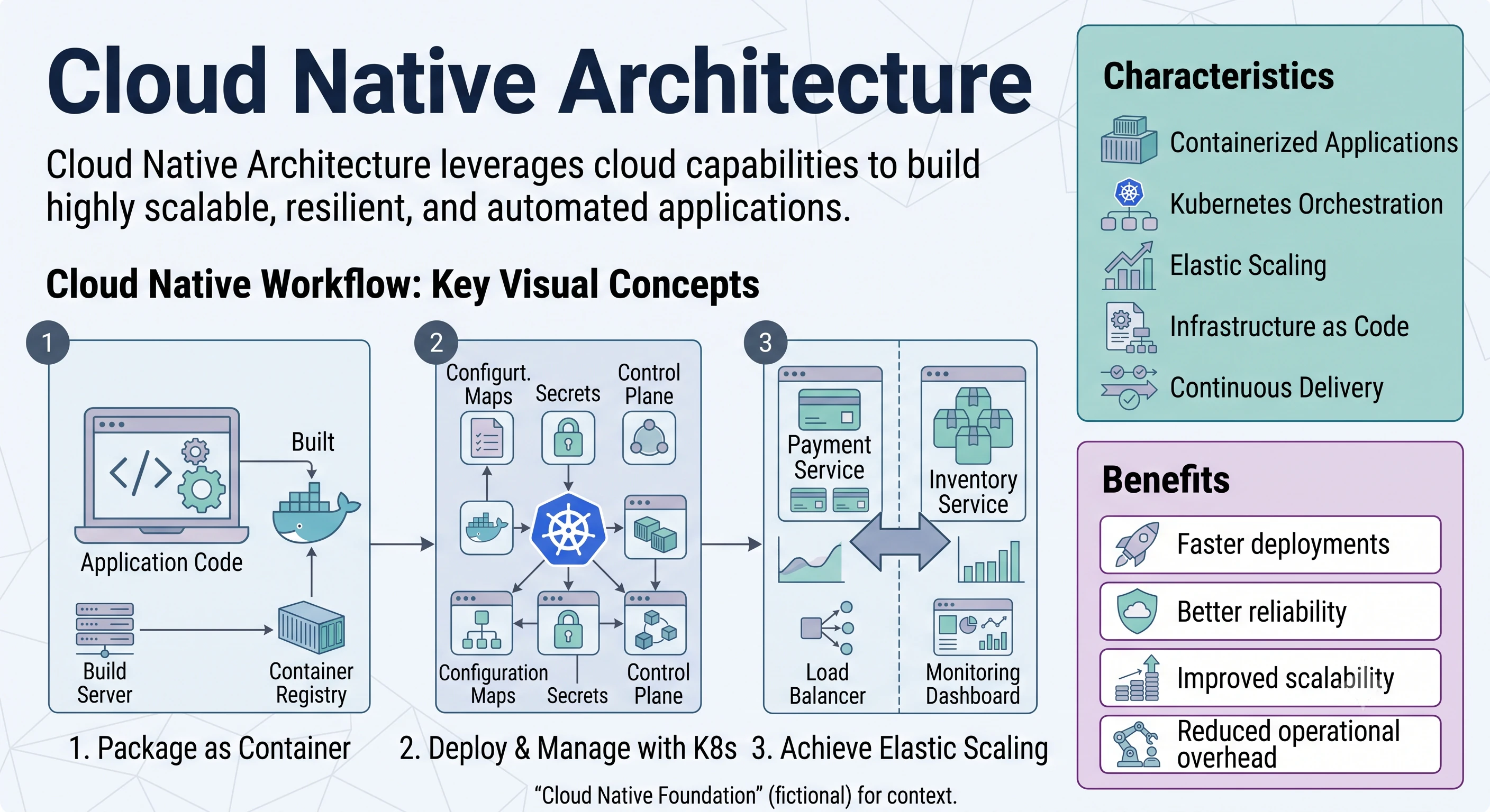 Cloud-Native Architecture architecture diagram