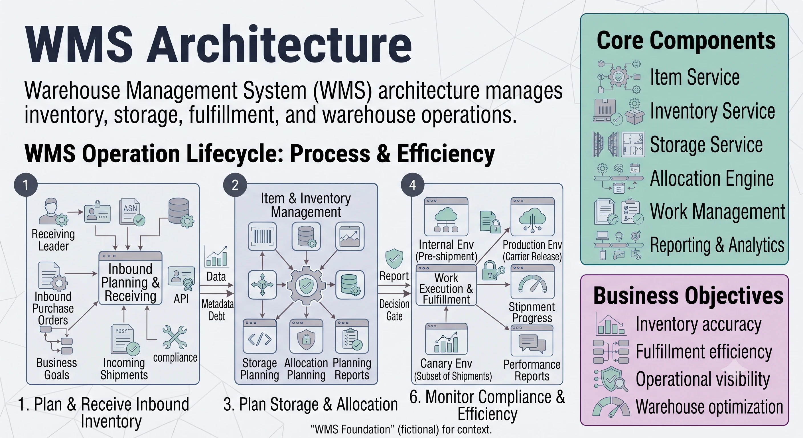 WMS architecture diagram